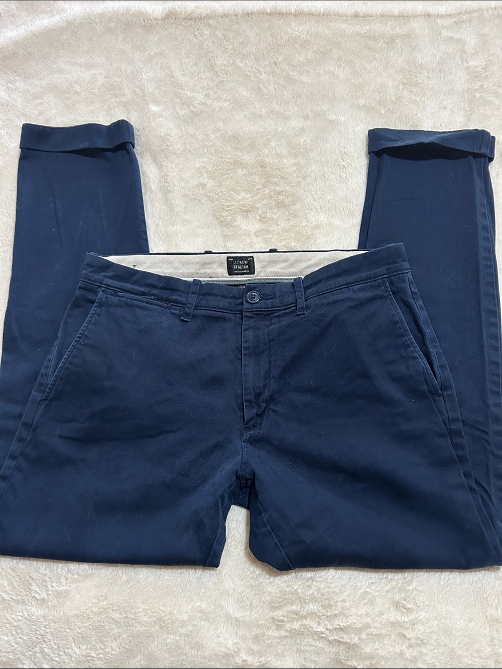 J. Crew Men's Navy Chino Pants